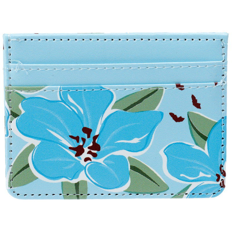 Contactless Protection Fabric Card Holder Wallet - Florens Botanical