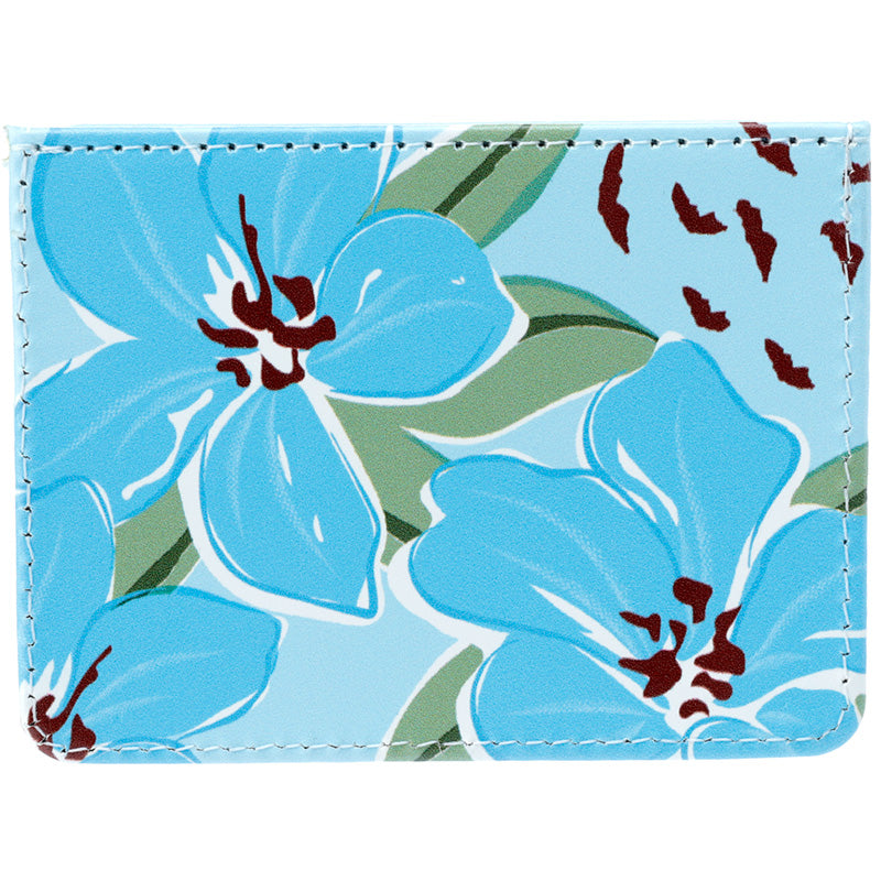 Contactless Protection Fabric Card Holder Wallet - Florens Botanical