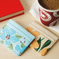 Contactless Protection Fabric Card Holder Wallet - Florens Botanical