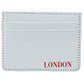 Contactless Protection Fabric Card Holder Wallet - London Tour