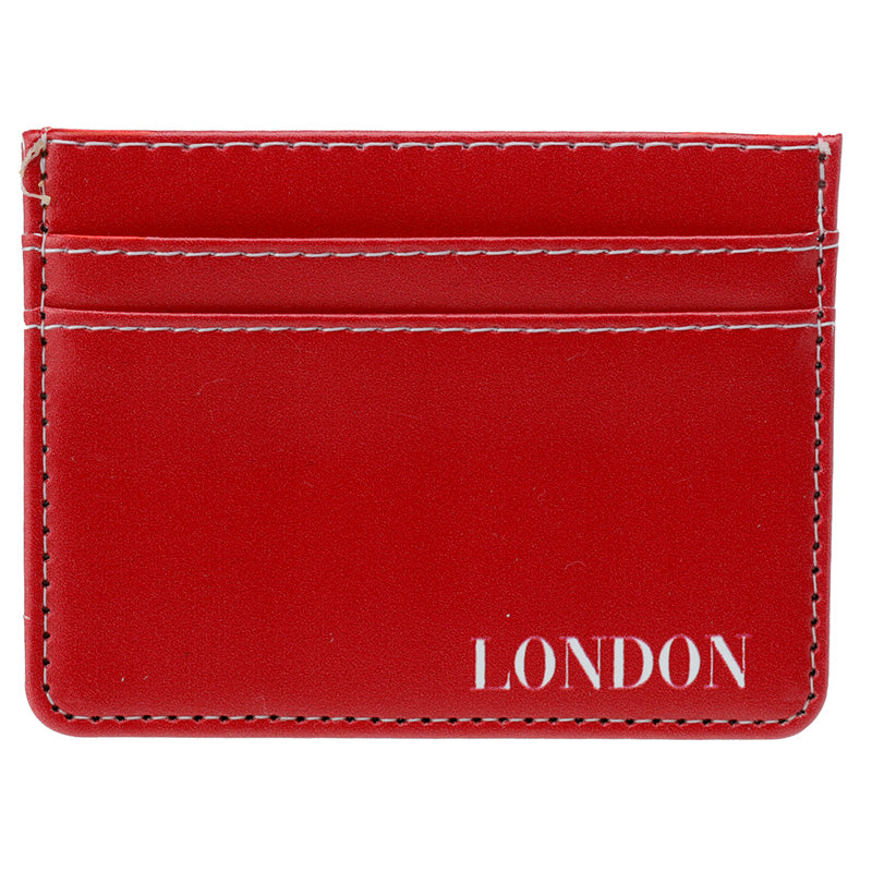 Contactless Protection Fabric Card Holder Wallet - London Tour