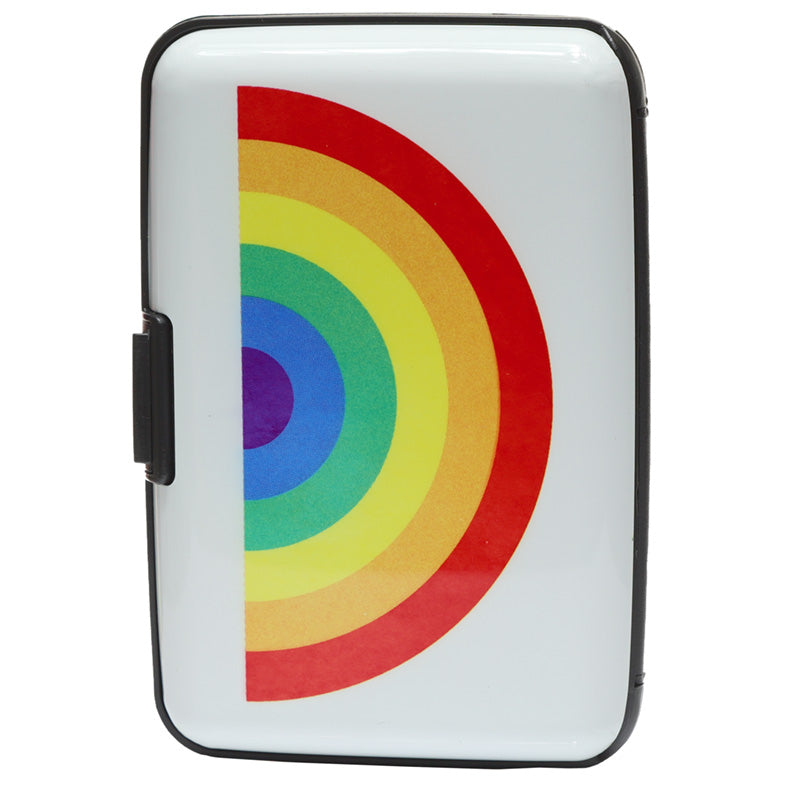 Contactless Protection Card Holder Wallet - Somewhere Rainbow