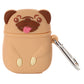 Wireless Earphone Silicone Case Cover - Mopps Pug (Cover Only)