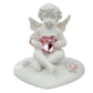 Collectable Peace of Heaven Cherub - Heart of the Rose