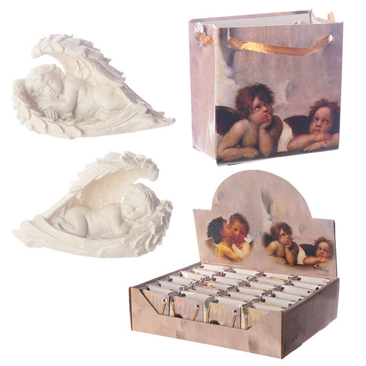 Cute Cherub in Wings Collectable in a Mini Gift Bag