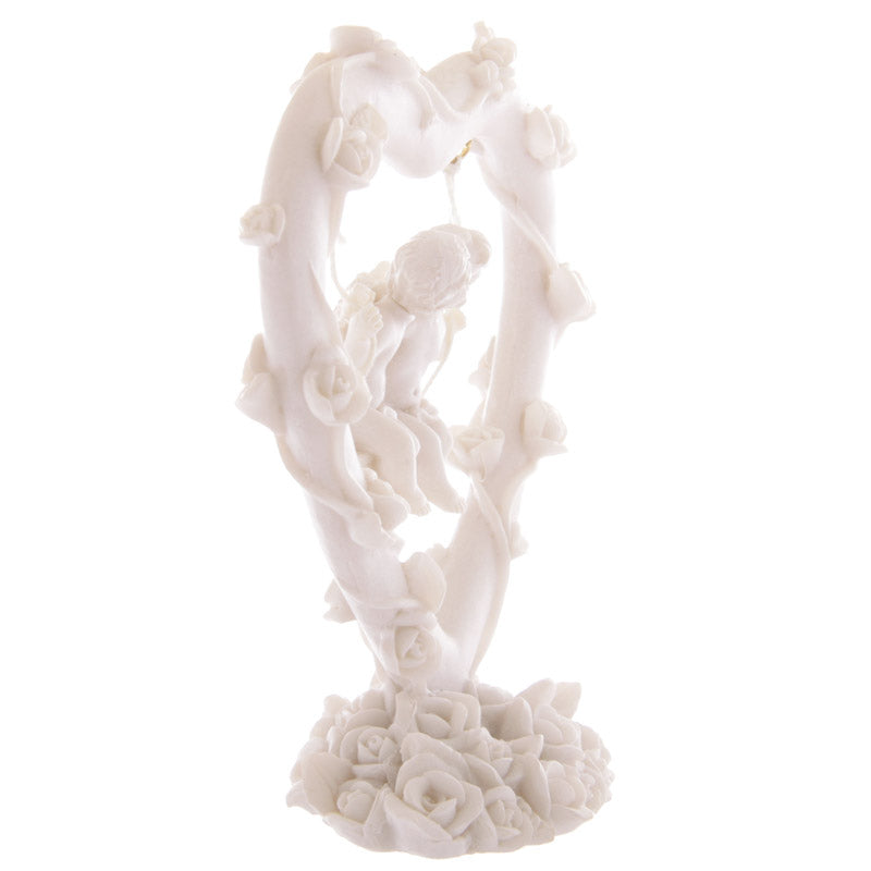 Cute Cherubs Floral Heart Swing