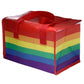 Somewhere Rainbow Flag RPET Picnic Cool Bag