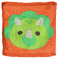 Compressed Travel Towel - Adoramals Cutiesaurs Dinosaur