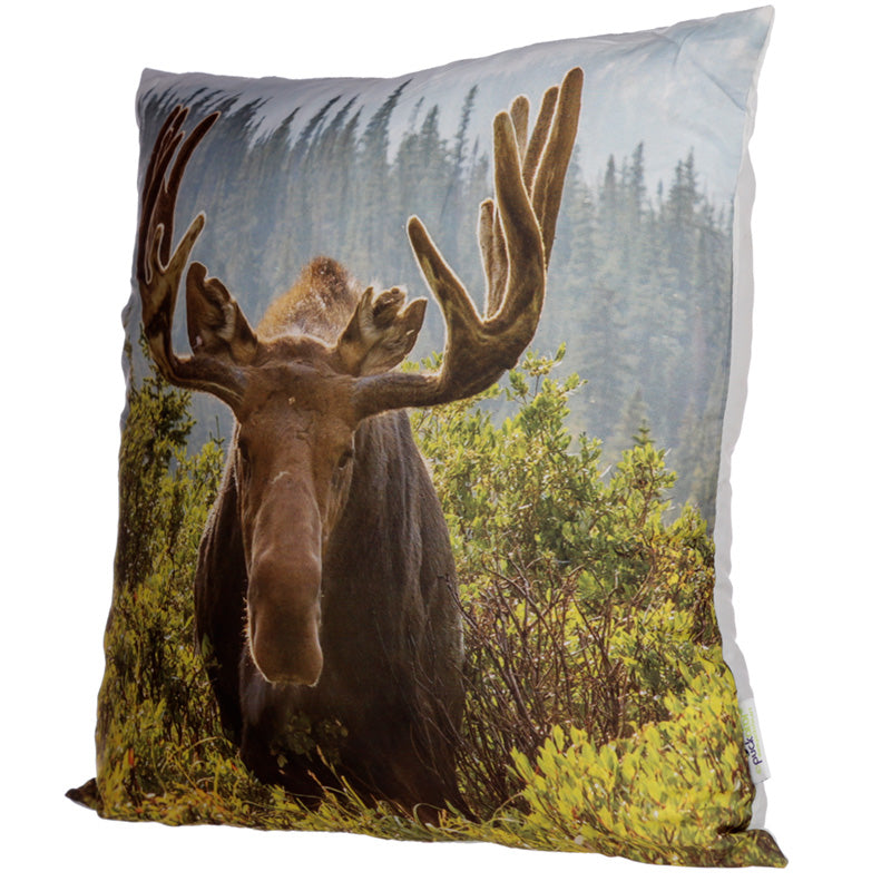 Decorative Moose Photo Cushion