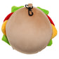 Fast Food Burger Relaxeazzz Plush Round Travel Pillow  and  Eye Mask Set