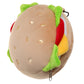 Fast Food Burger Relaxeazzz Plush Round Travel Pillow  and  Eye Mask Set