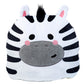 Squidglys Rori the Lion and Bali the Zebra Reversible Adoramals Plush Toy