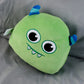 Squidglys Gary the Green Monster Reversible Monstarz Plush Toy