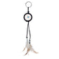 Dreamcatcher Keyring - Mini Feathers with Beads