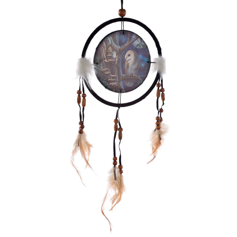 Dreamcatcher (Small) - Lisa Parker Fairy Tales Owl  and  Fairy