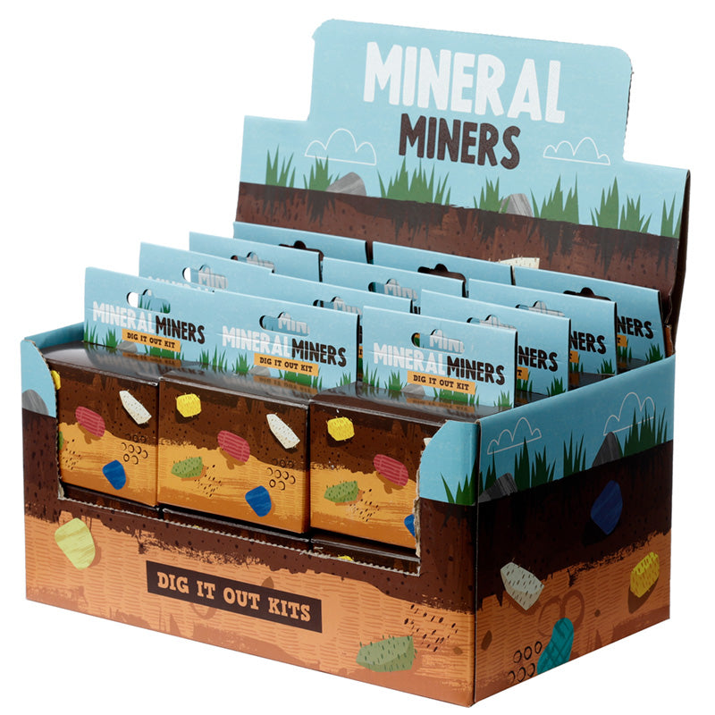 Fun Excavation Dig it Out Kit - Rocks, Minerals  and  Gems