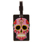 Day of the Dead Skull PVC Luggage Tag