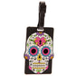 Day of the Dead Skull PVC Luggage Tag