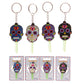 Day of the Dead Funky PVC Key Cover Key Chain