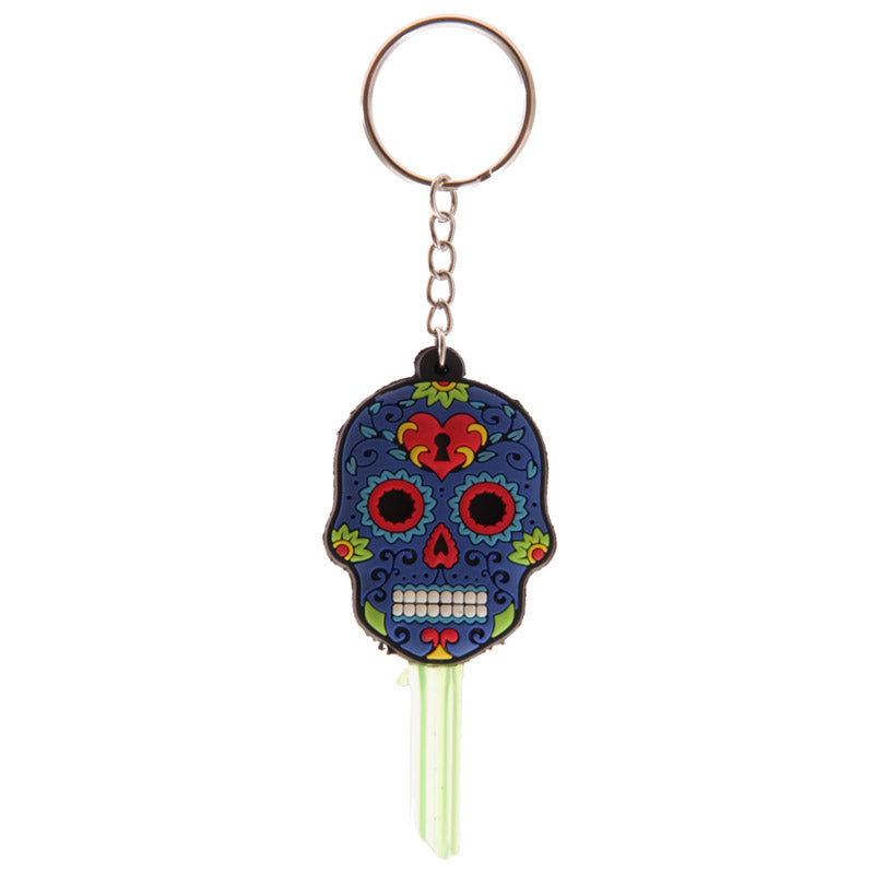 Day of the Dead Funky PVC Key Cover Key Chain