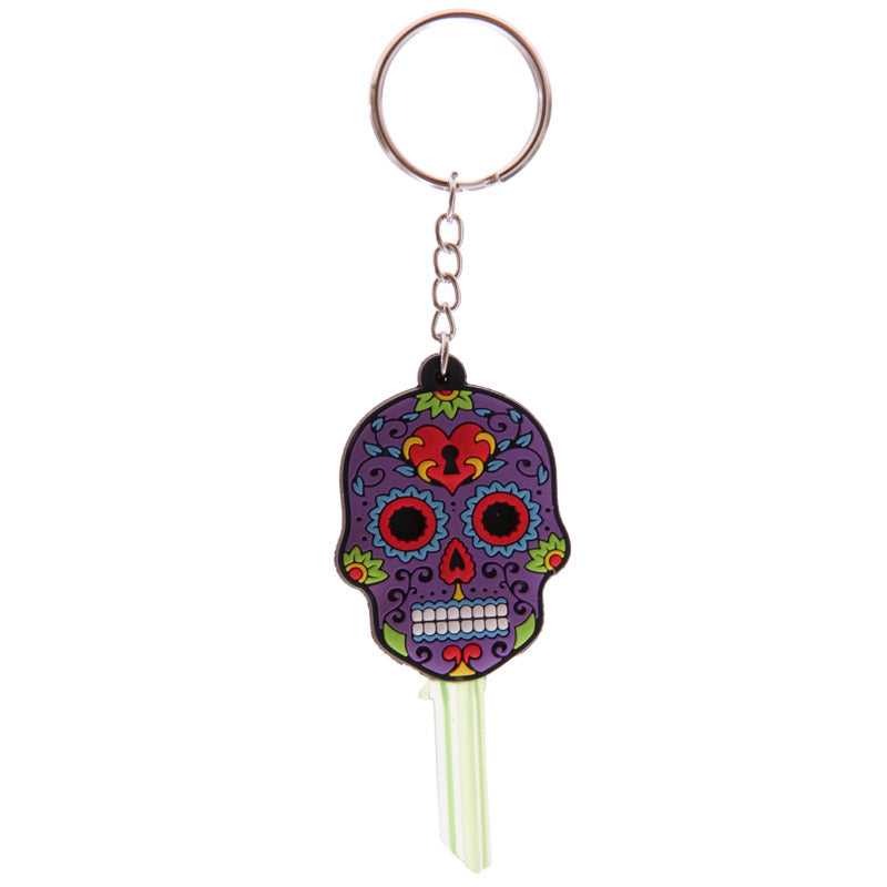 Day of the Dead Funky PVC Key Cover Key Chain