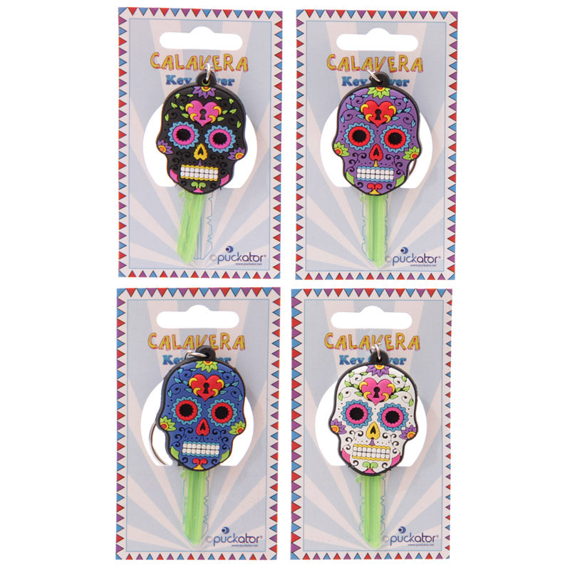 Day of the Dead Funky PVC Key Cover Key Chain