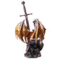 Fire Shield Dark Legends Dragon Figurine