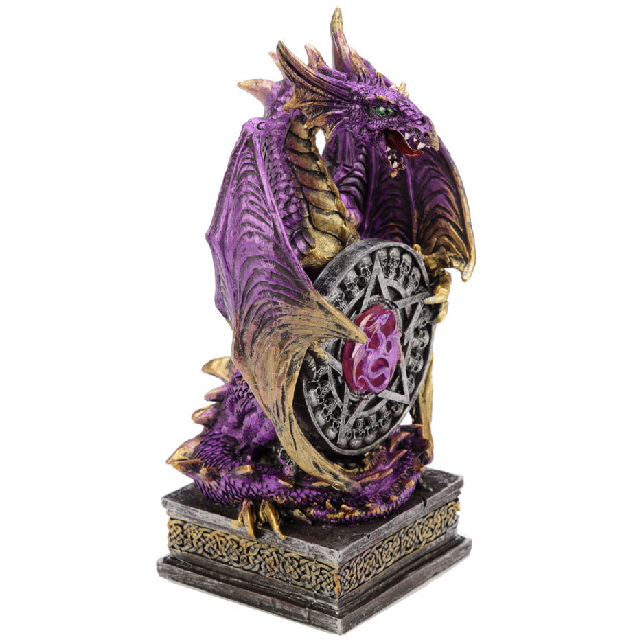 LED Mystical Vortex Dark Legends Dragon Figurine