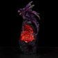 Crystal Cavern LED Dark Legends Dragon Figurine