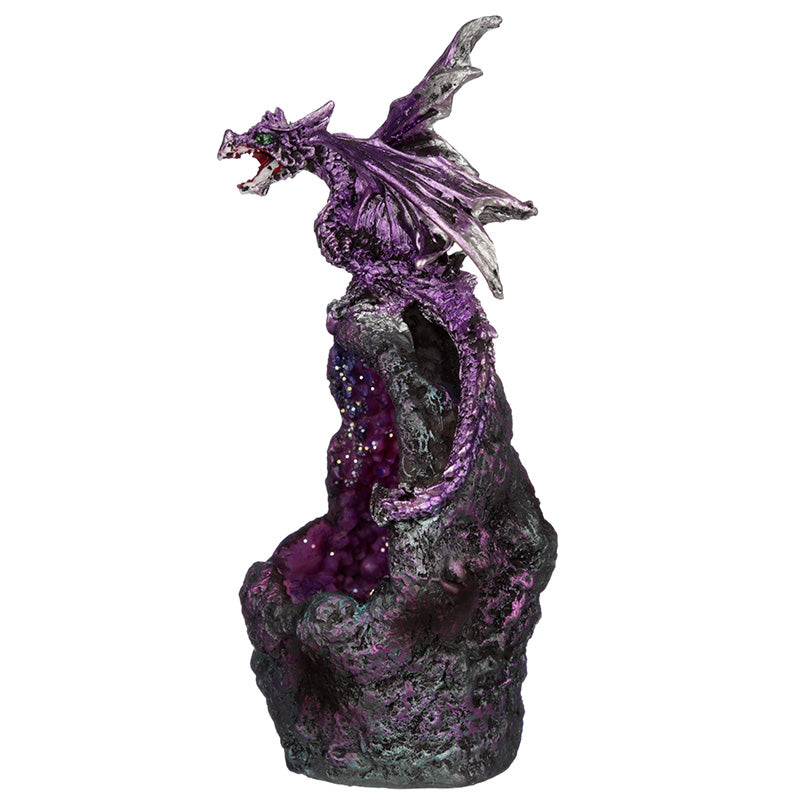 Crystal Cavern LED Dark Legends Dragon Figurine