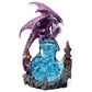 Crystal Ravine Castle Dark Legends Dragon Tea Light Candleholder