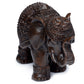 Peace of the East Brushed Wood Effect Elephant