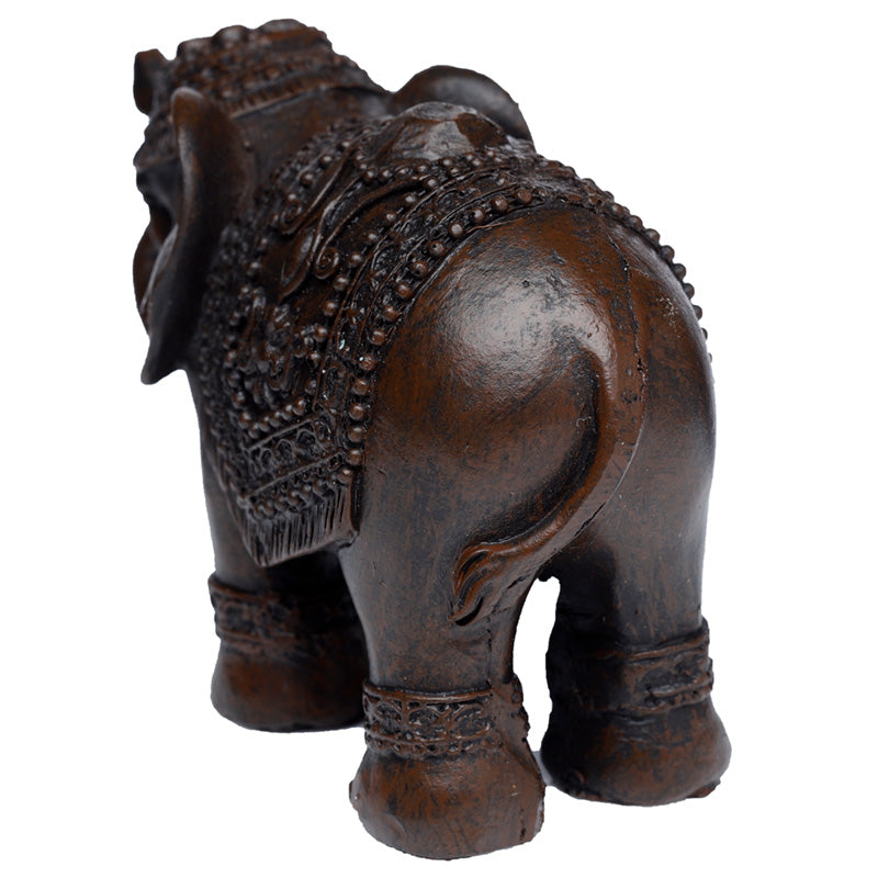 Peace of the East Brushed Wood Effect Elephant