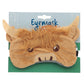 Fun Eye Mask - Plush Highland Coo Cow