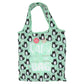 Handy Fold Up Feline Fine Cat Shopping Bag with Holder