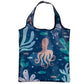 Handy Fold Up Eco Sealife Shopping Bag with Holder