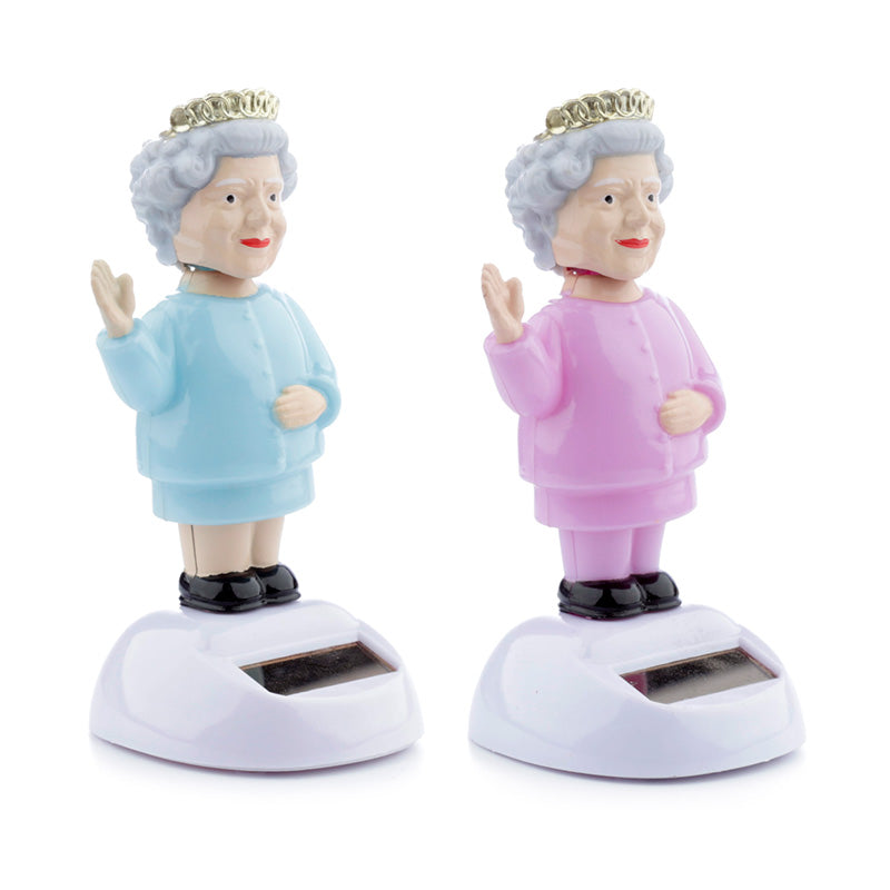 Collectable Solar Powered Pal - Queen Elizabeth