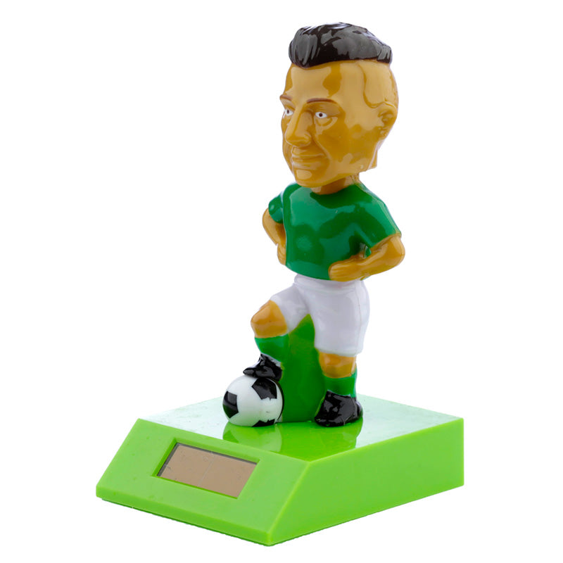 Collectable Green Shirt Footballer Solar Powered Pal