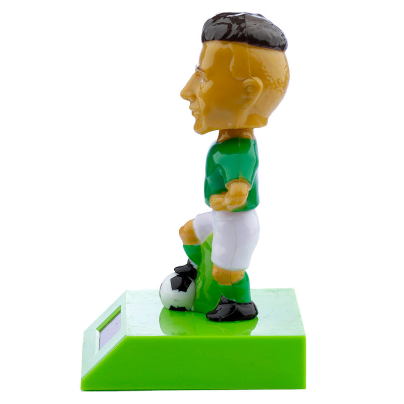 Collectable Green Shirt Footballer Solar Powered Pal