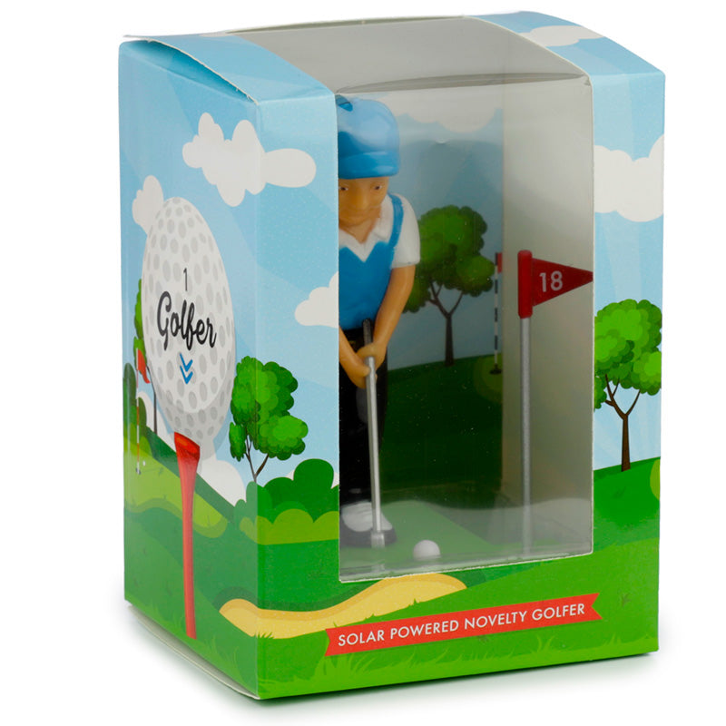 Collectable Golfer Solar Powered Pal