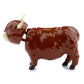 Collectable Highland Coo Cow Solar Powered Pal