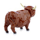 Collectable Highland Coo Cow Solar Powered Pal