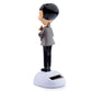 Collectable Licensed Solar Powered Pal - Mr Bean and Teddy