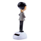 Collectable Licensed Solar Powered Pal - Mr Bean and Teddy