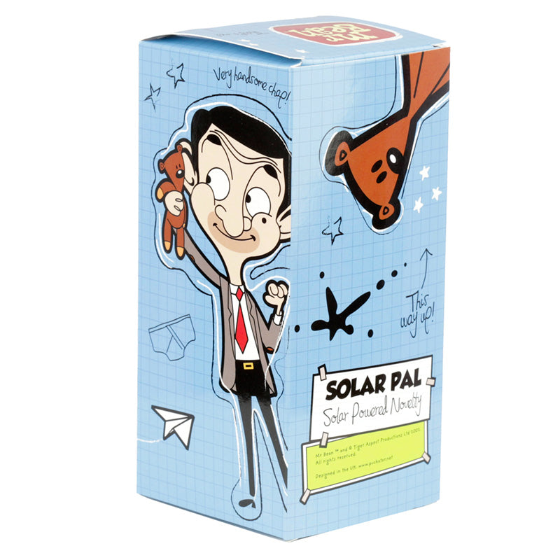 Collectable Licensed Solar Powered Pal - Mr Bean and Teddy