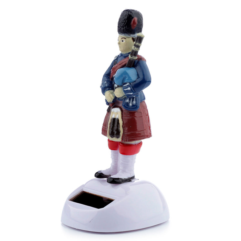 Novelty Scottish Piper Solar Powered Pal