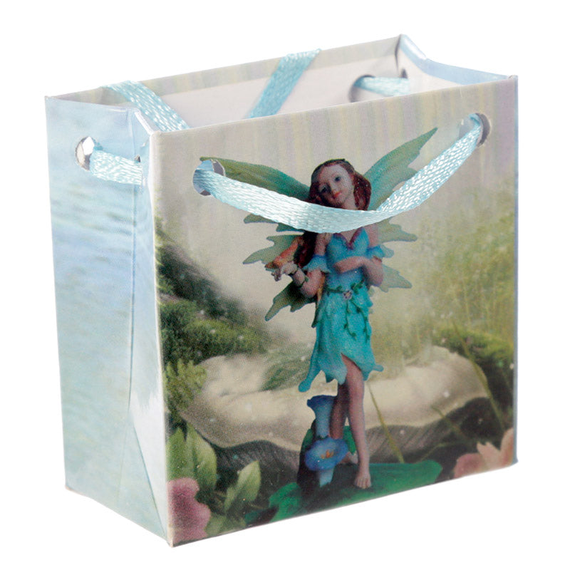 Cute Mini Flower Fairy Figurine in a Gift Bag