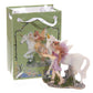 Glitter Flower Fairy Figurine in a Mini Gift Bag