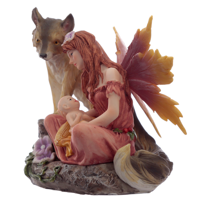 Mother of Autumn Spirit of the Forest Fairy Figurine