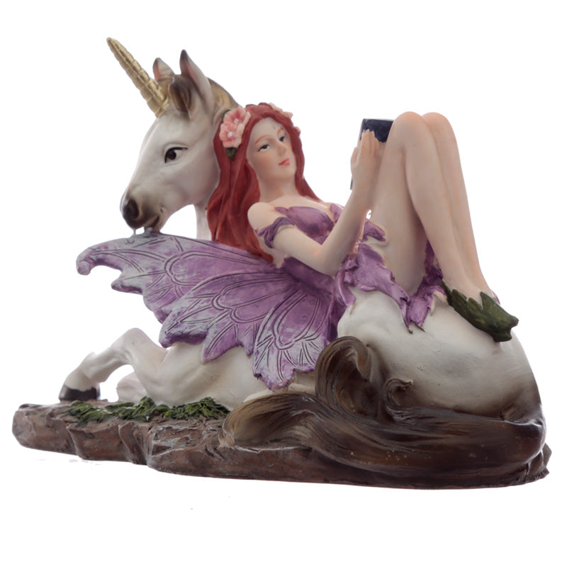 Unicorn Daydream Spirit of the Forest Fairy Figurine